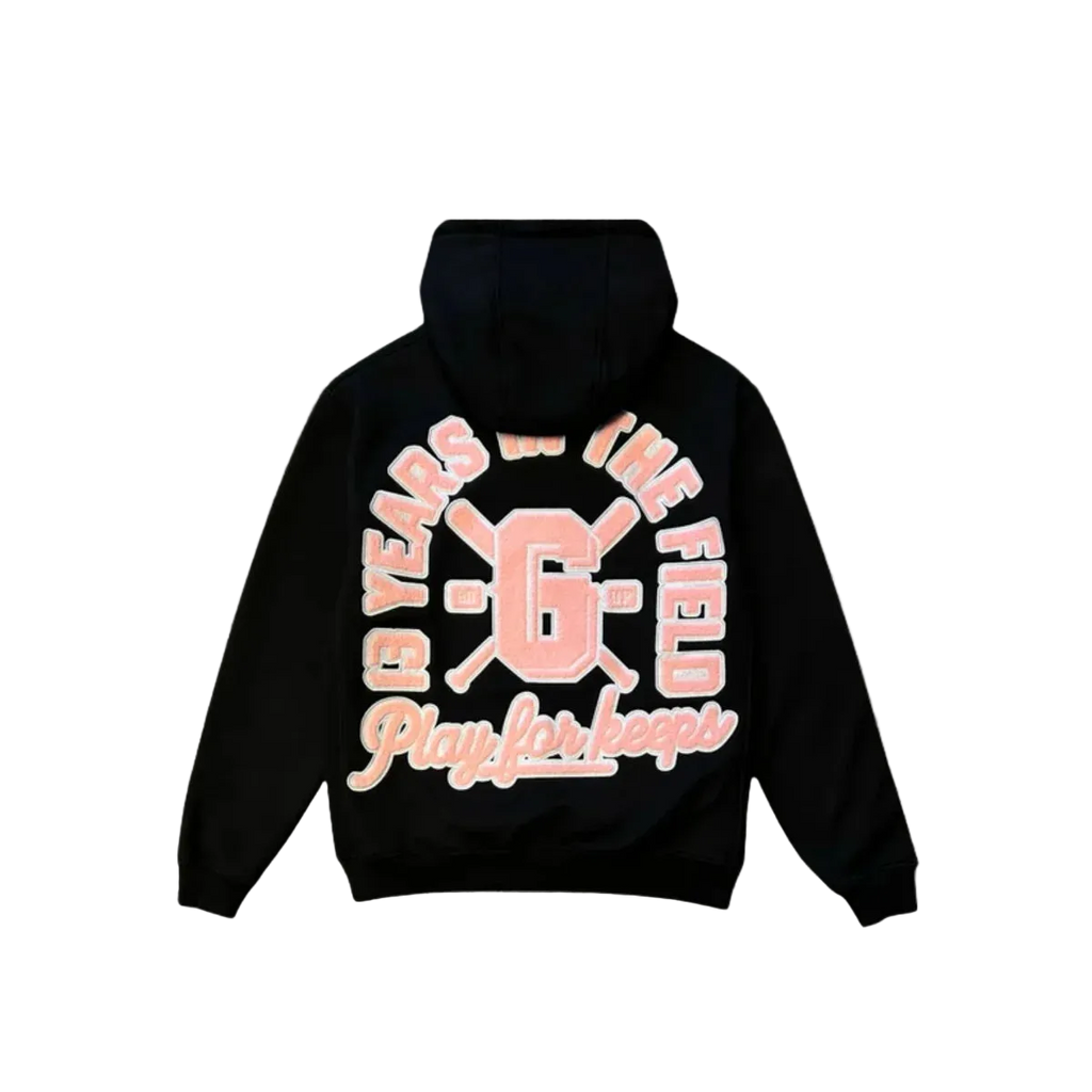 WearVista® Black/Pink Hoodie