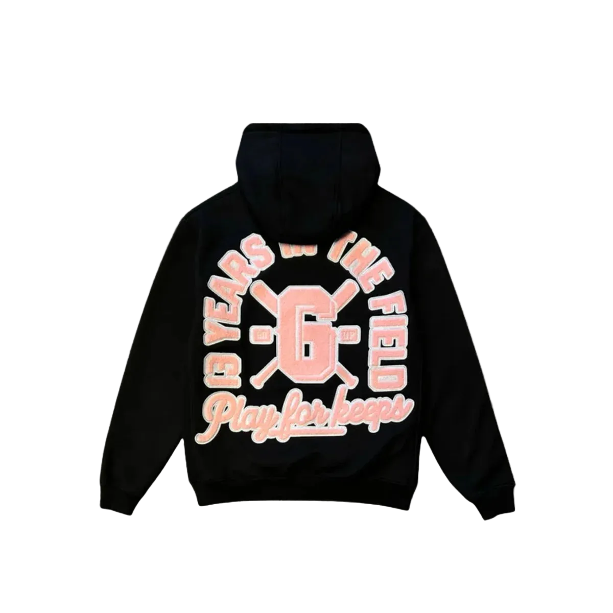 WearVista® Black/Pink Hoodie