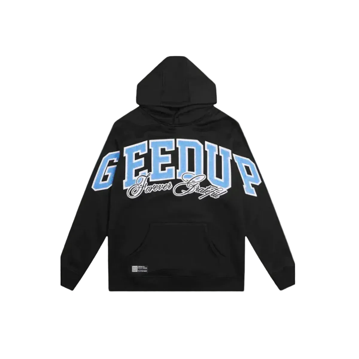 WearVista® Black/Blue Hoodie