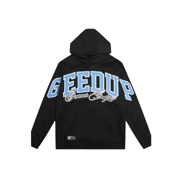 WearVista® Black/Blue Hoodie