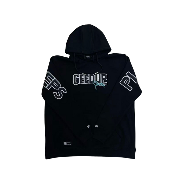 WearVista® Black/Green Hoodie