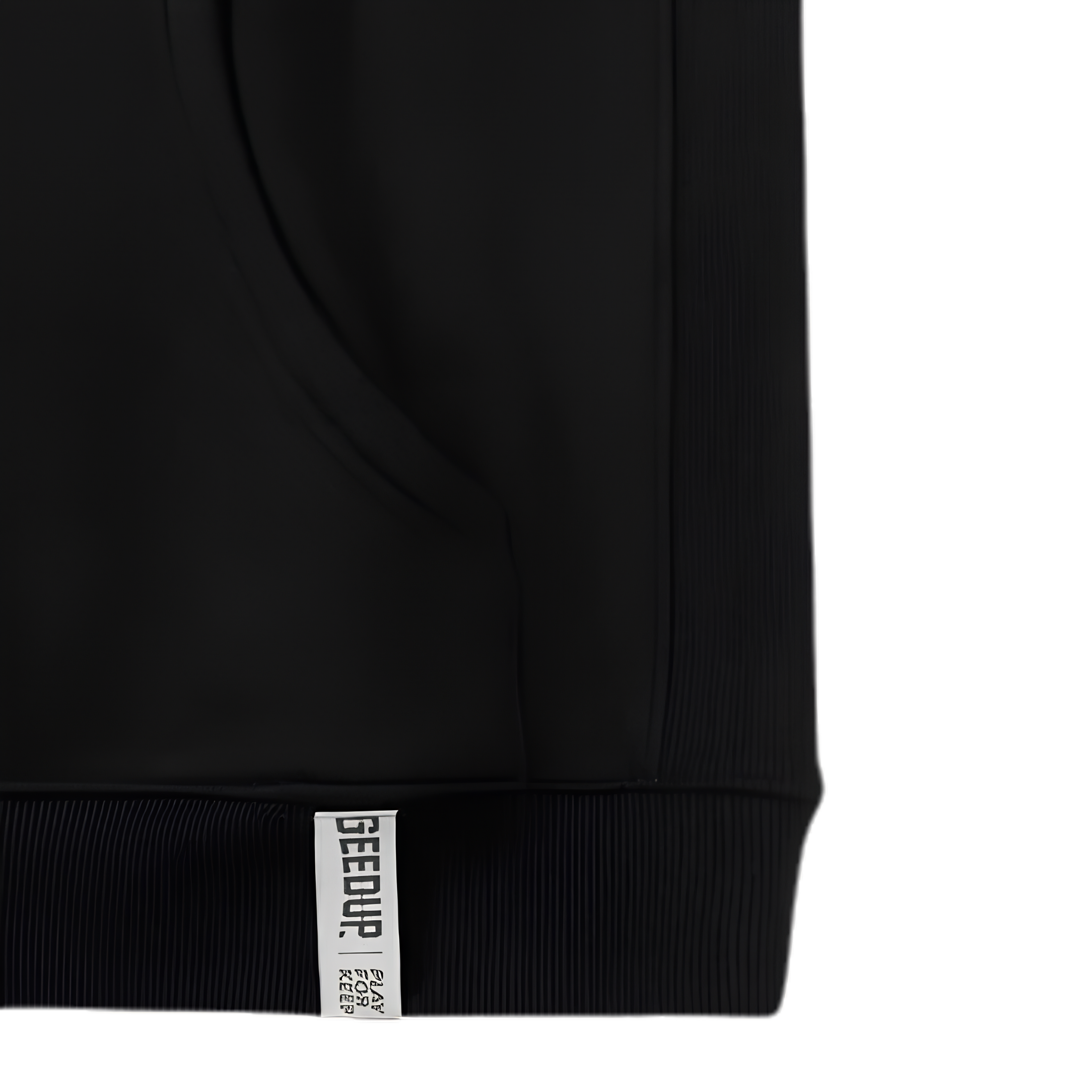 WearVista® Black/White Hoodie