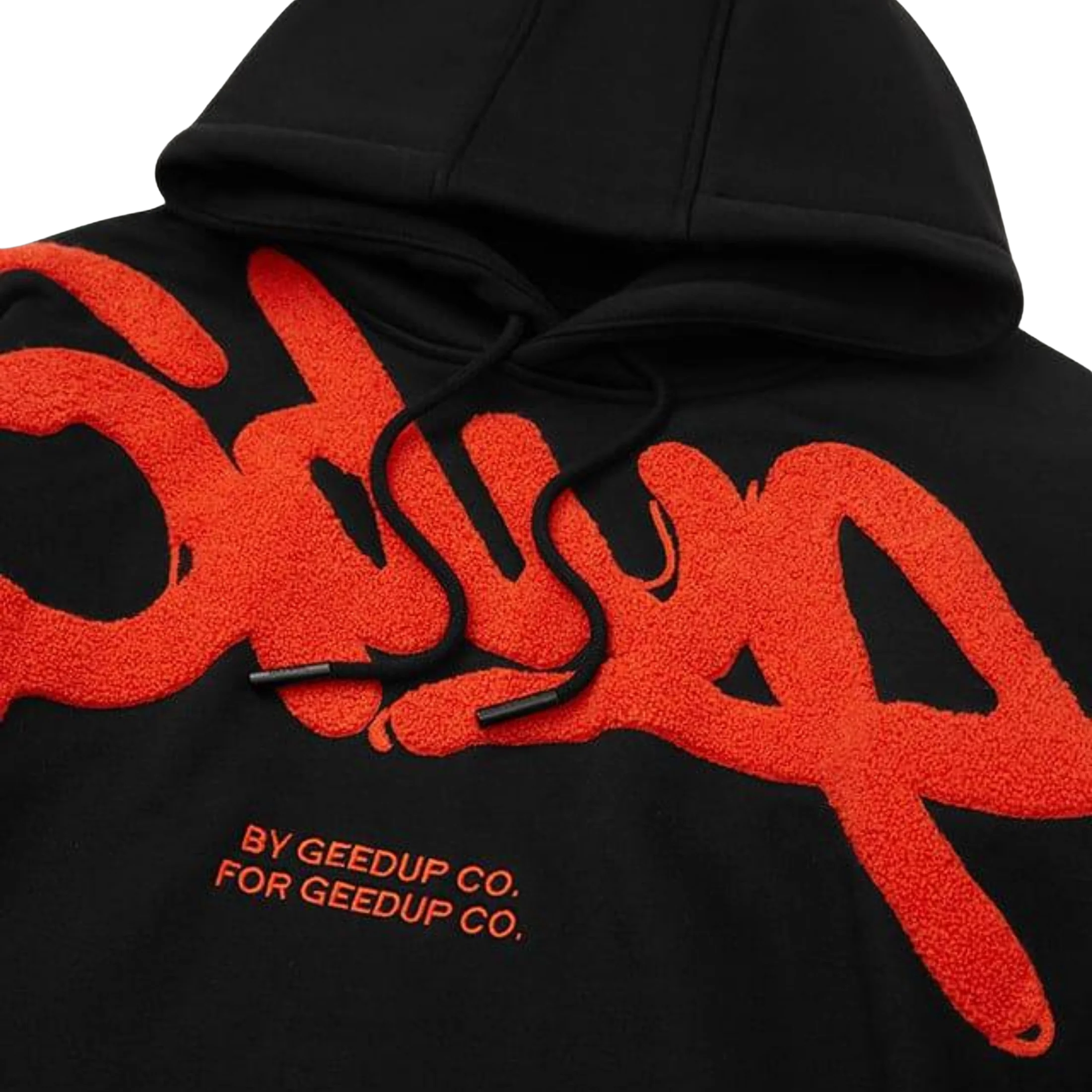 WearVista® Black/Red Hoodie