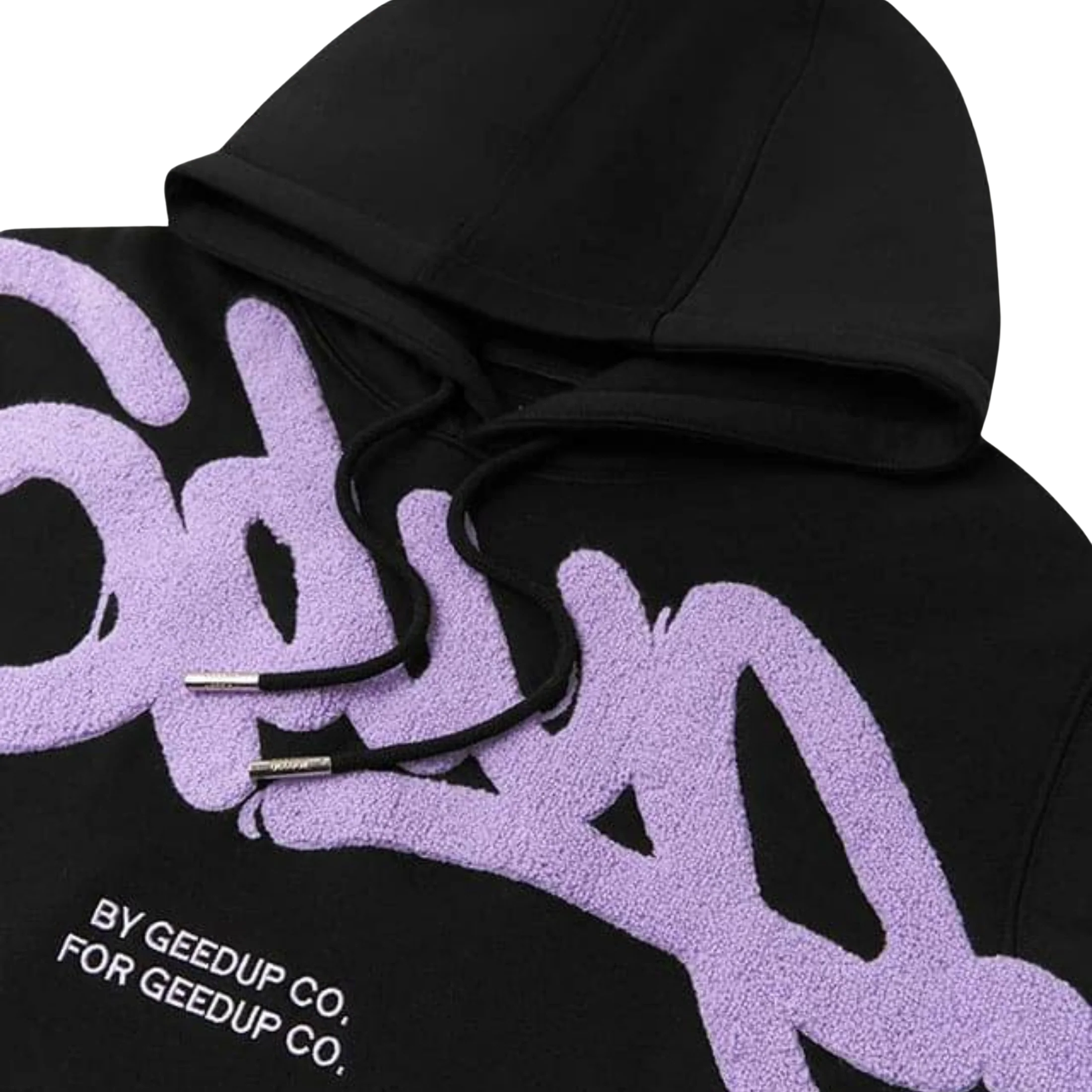 WearVista® Black/Purple Hoodie