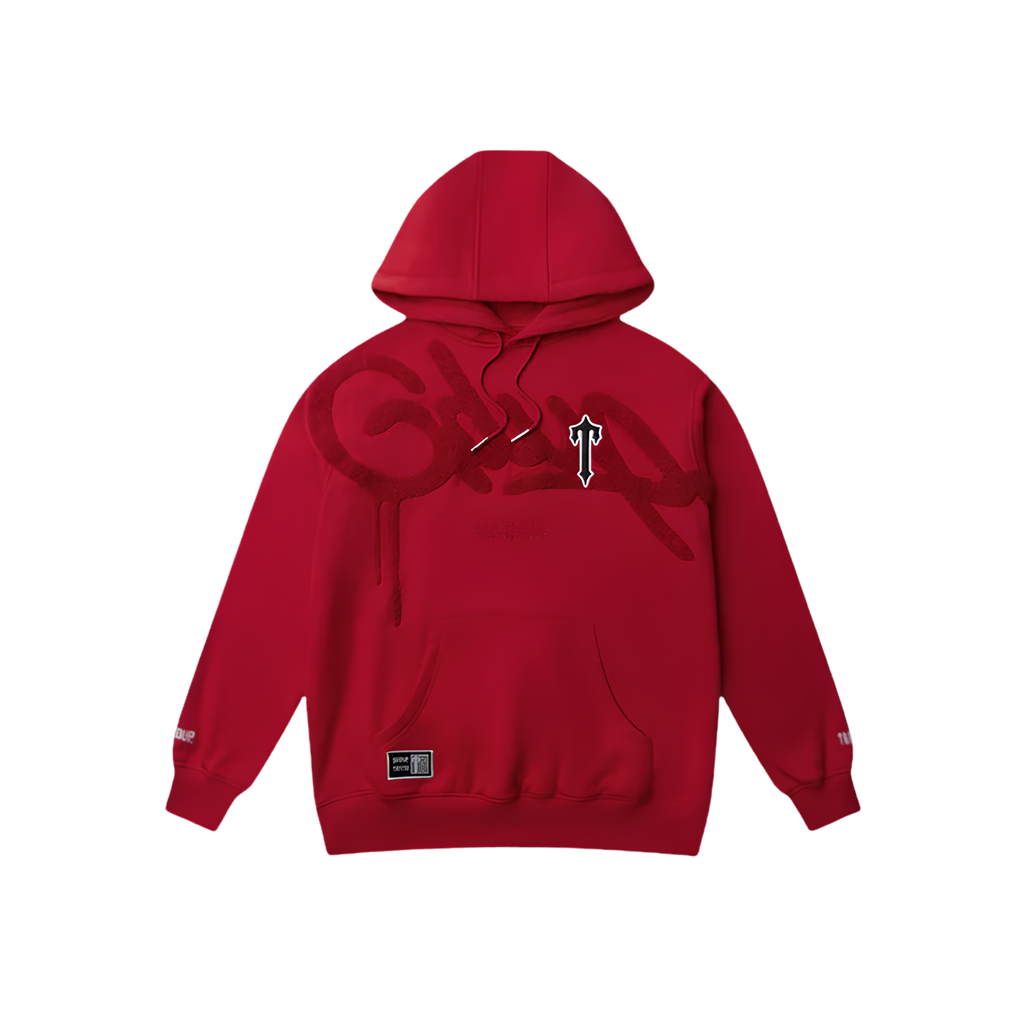 WearVista® Red/Red Hoodie
