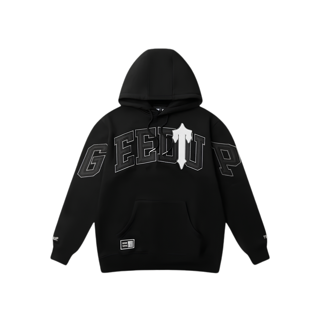 WearVista® Black/Black Hoodie