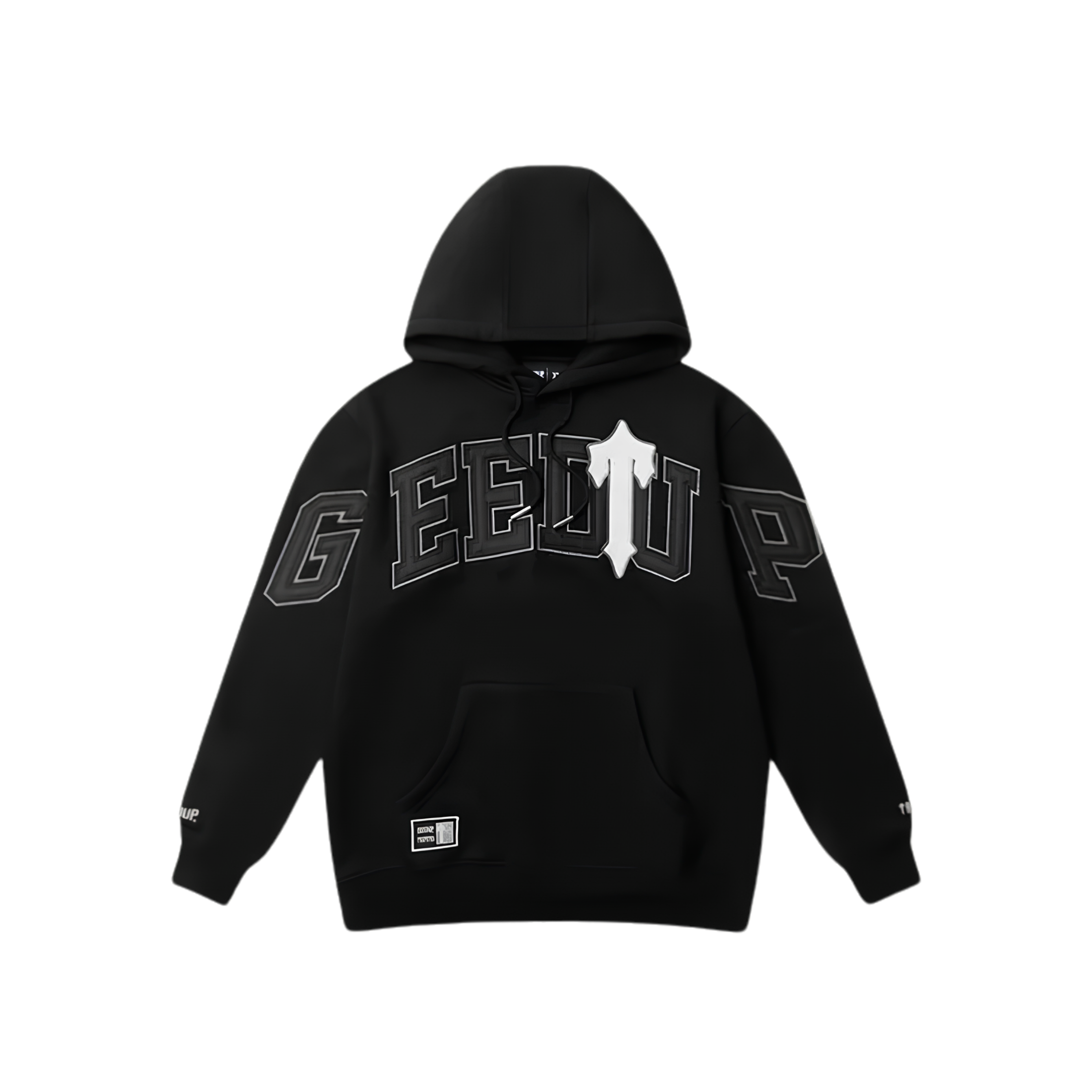 WearVista® Black/Black Hoodie