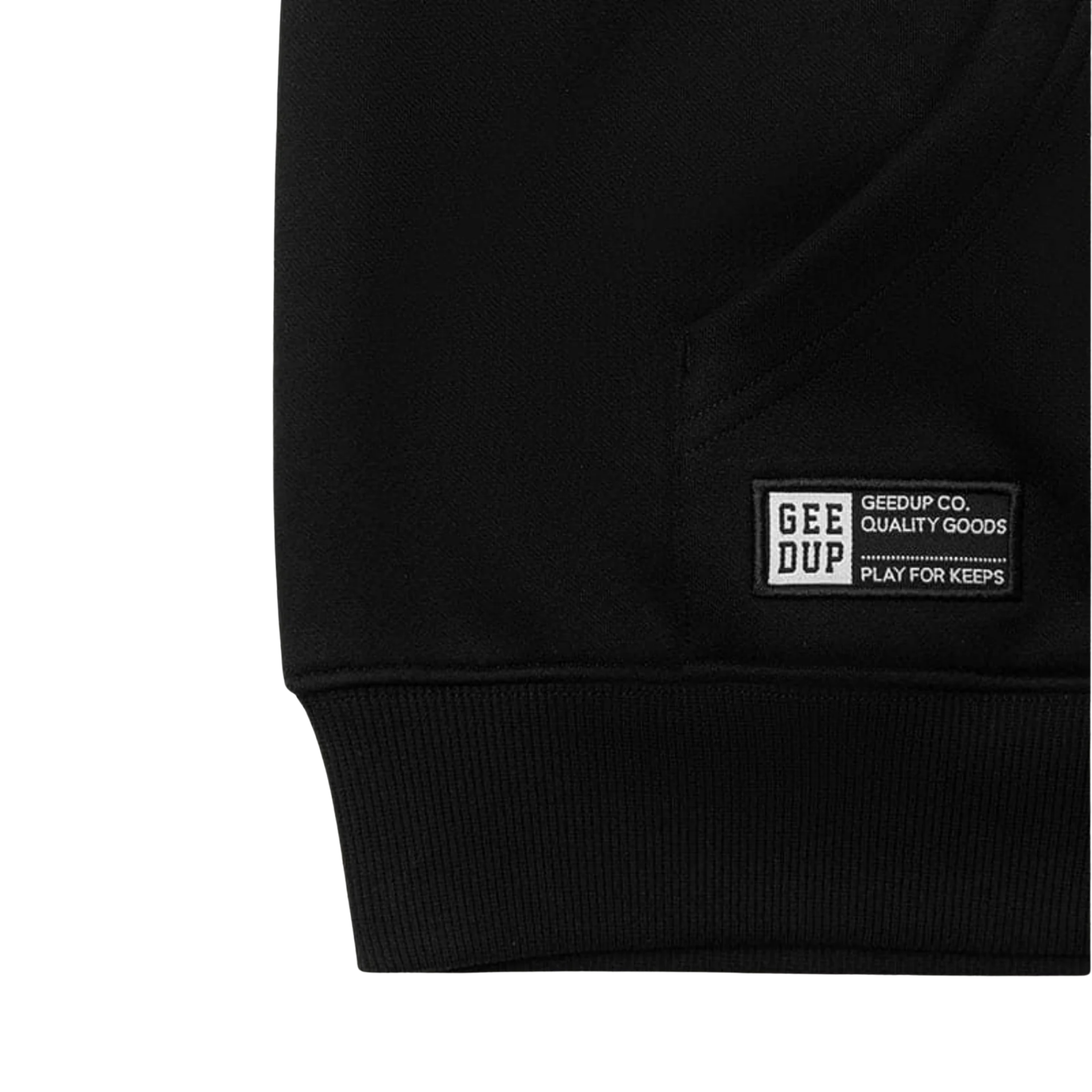 WearVista® Black/Red Hoodie