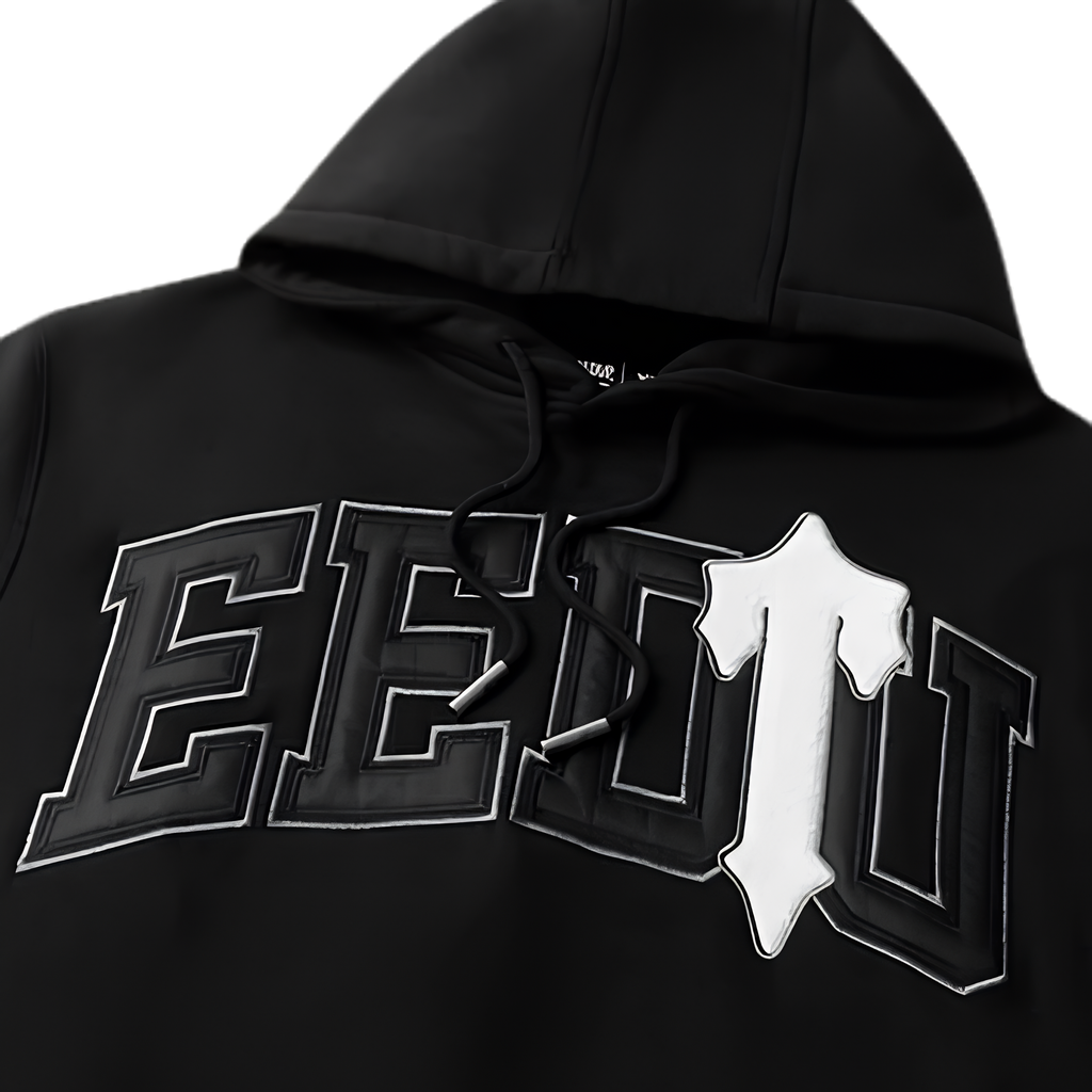WearVista® Black/Black Hoodie