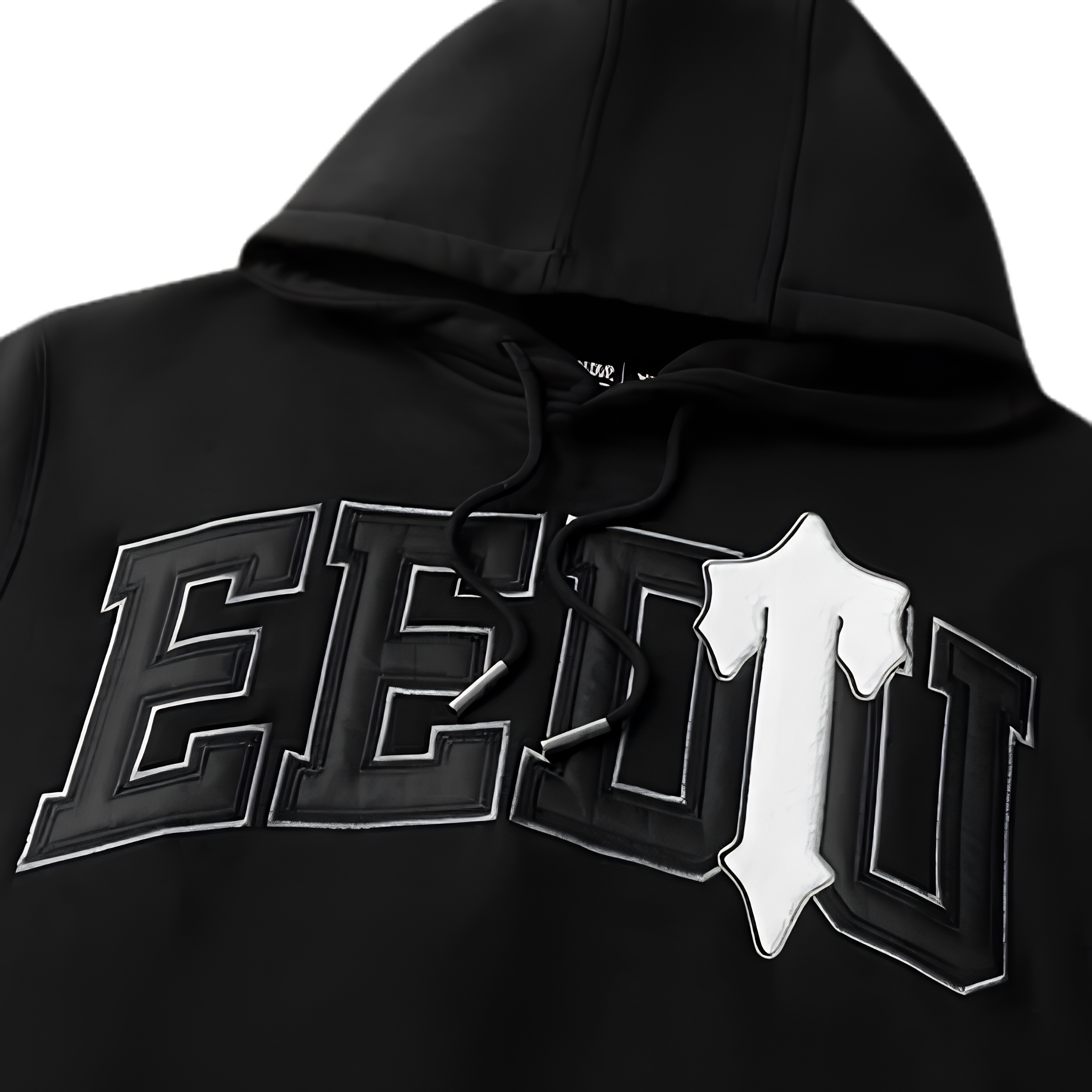 WearVista® Black/Black Hoodie