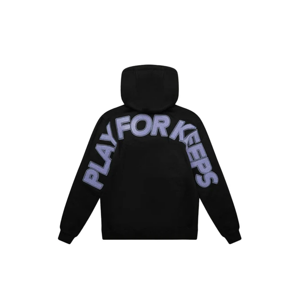 WearVista® Black/Purple Hoodie