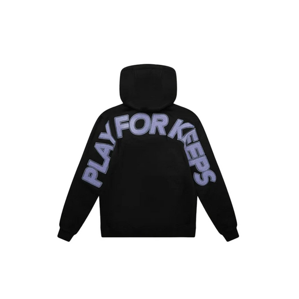 WearVista® Black/Purple Hoodie