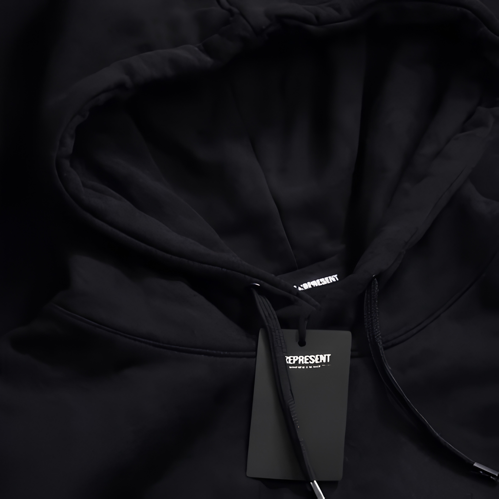 WearVista® Black/Blue Hoodie