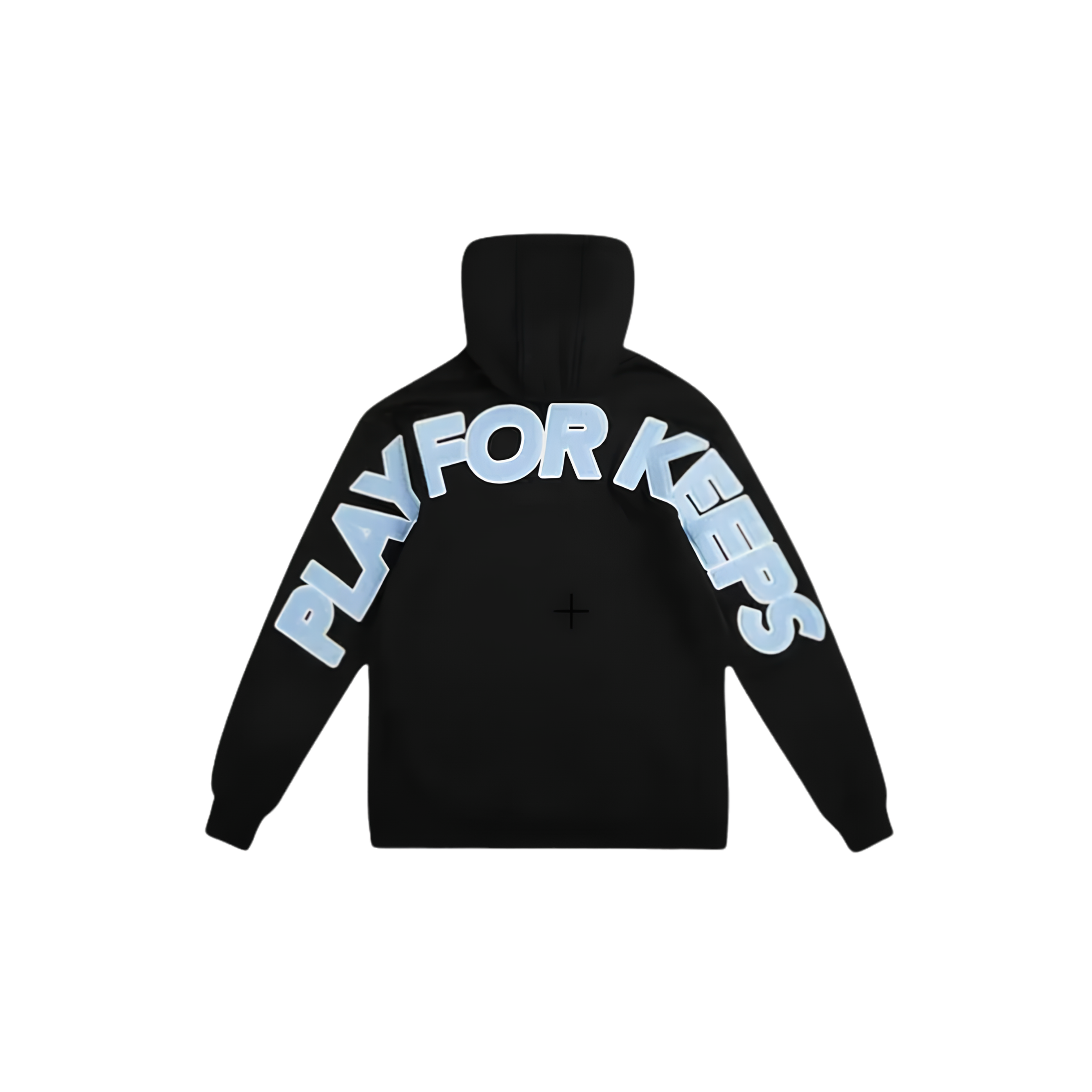 WearVista® Black/Blue Hoodie