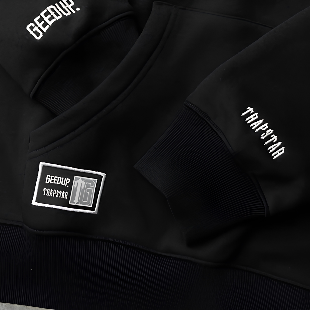 WearVista® Black/Black Hoodie