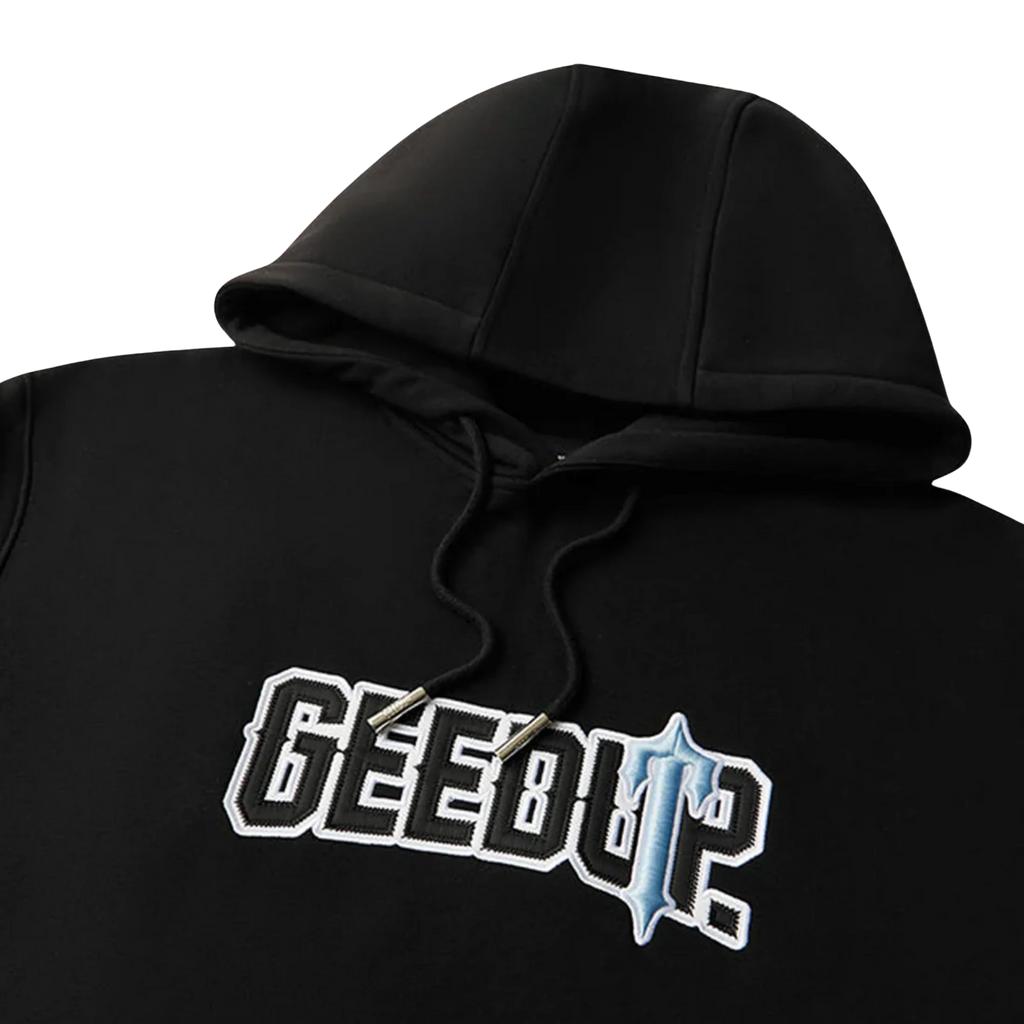 WearVista® Black/White Hoodie