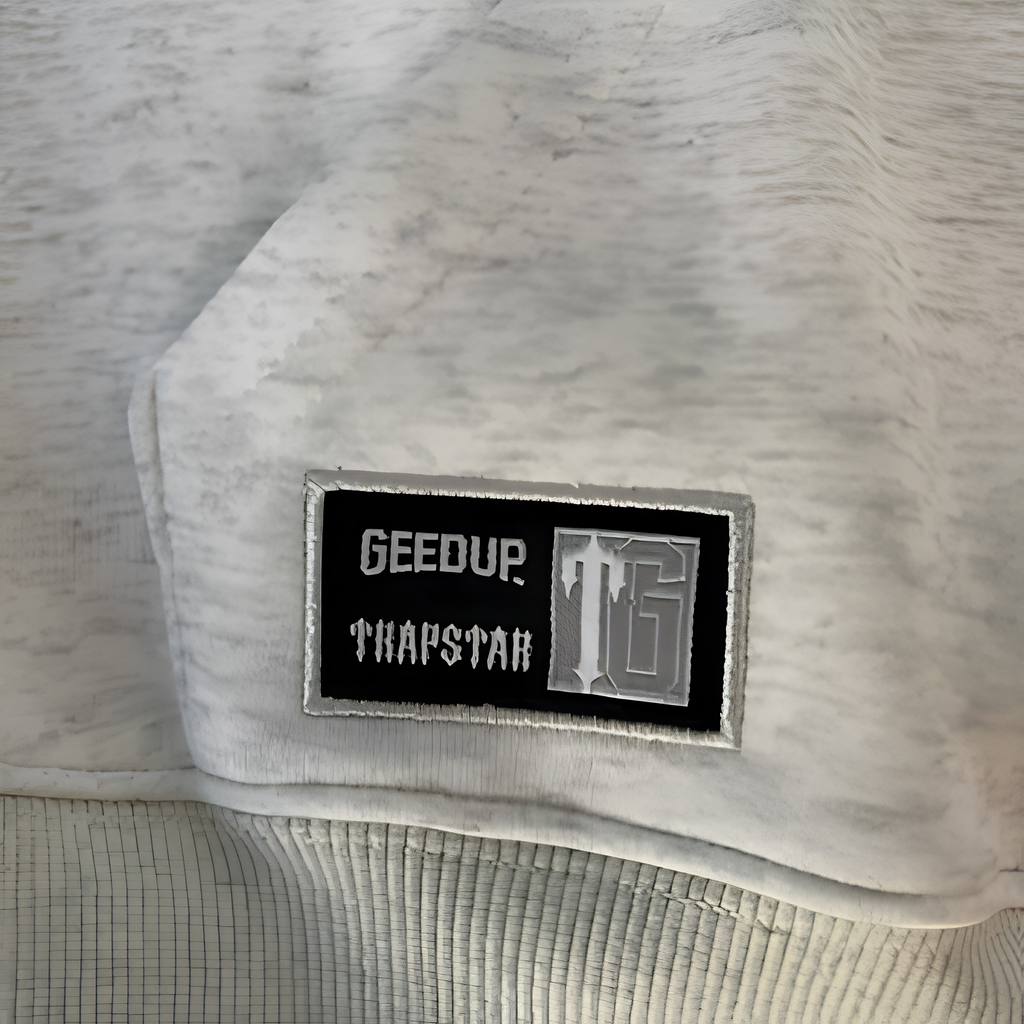 WearVista® Gray/White Hoodie