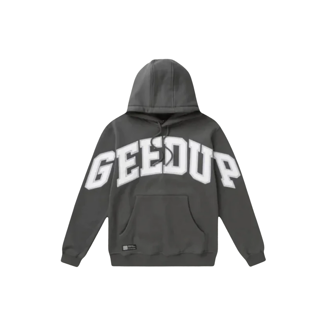 WearVista® Gray/White Hoodie