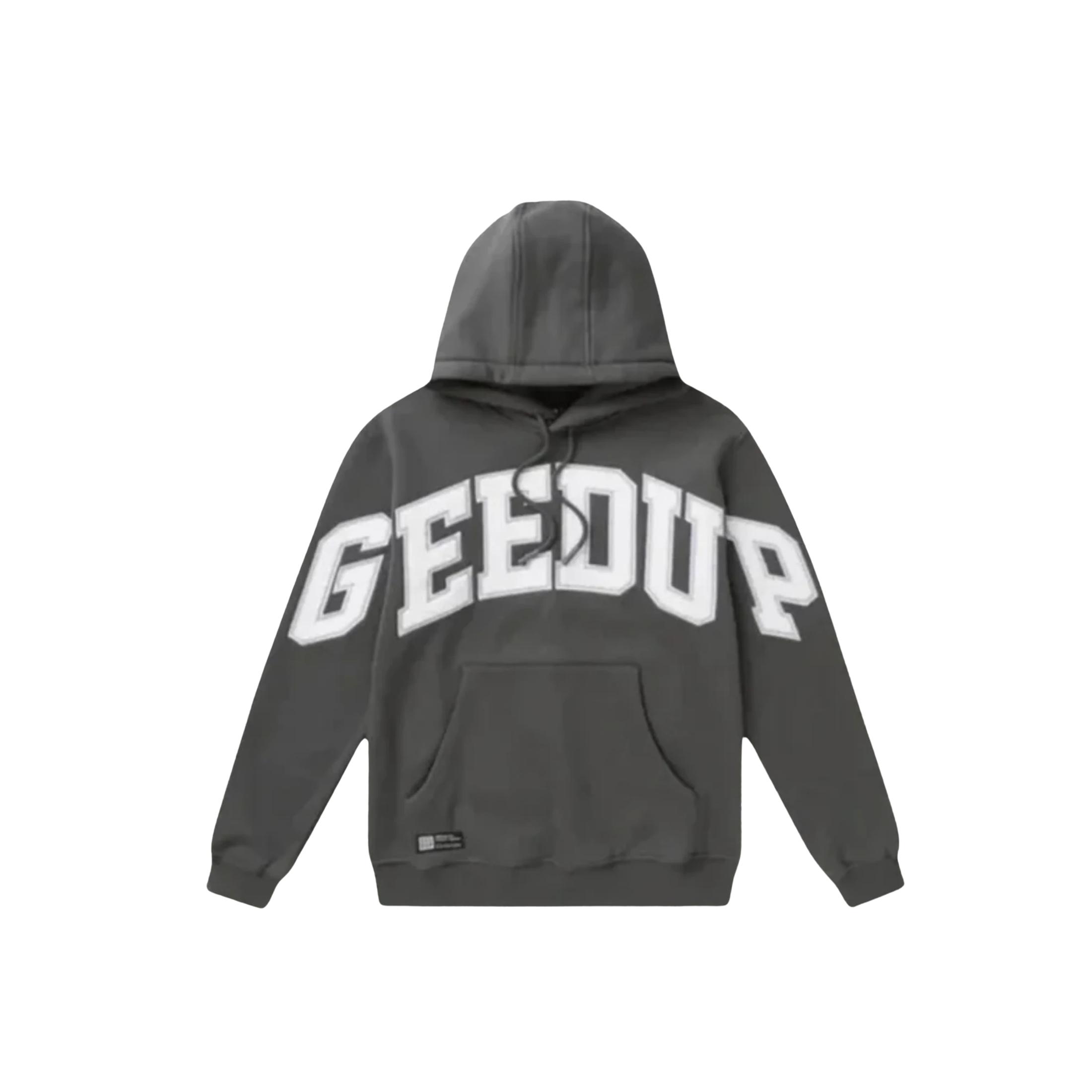 WearVista® Gray/White Hoodie