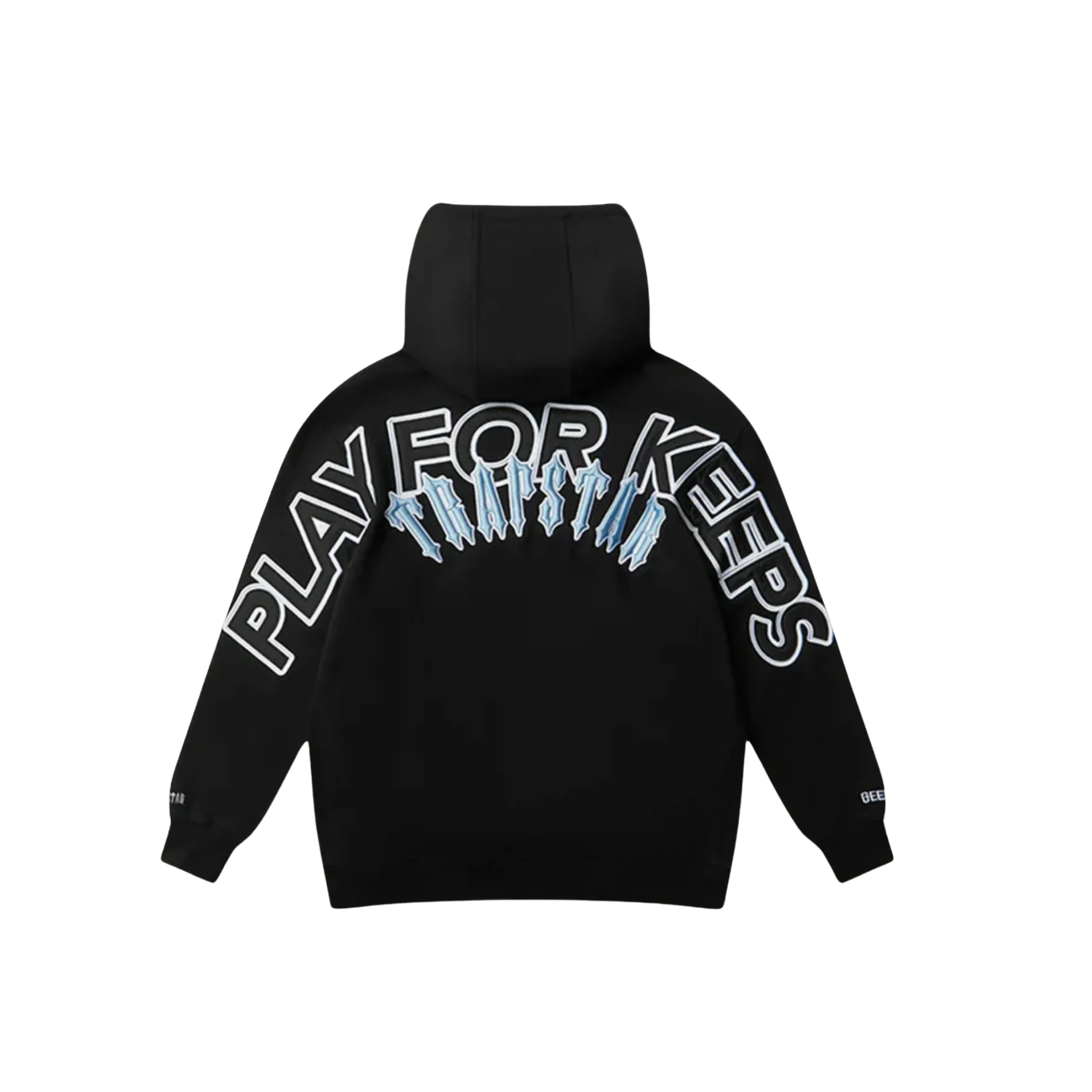 WearVista® Black/White Hoodie