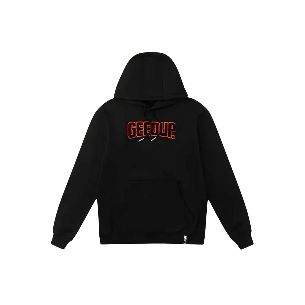 WearVista® Black/Red Hoodie