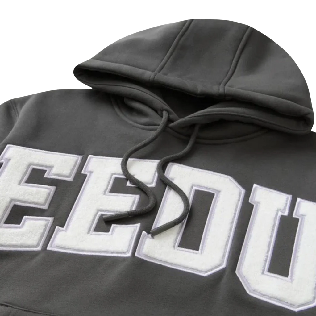 WearVista® Gray/White Hoodie