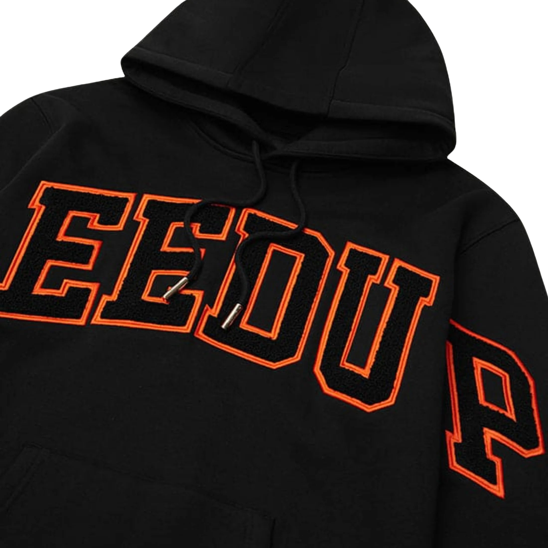 WearVista® Black/Red Hoodie
