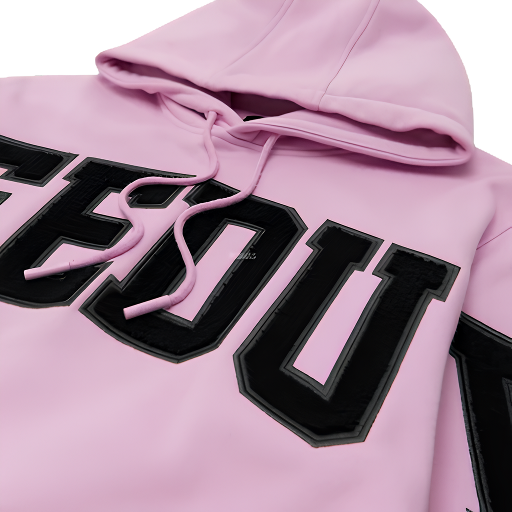 WearVista® Pink/Black Hoodie