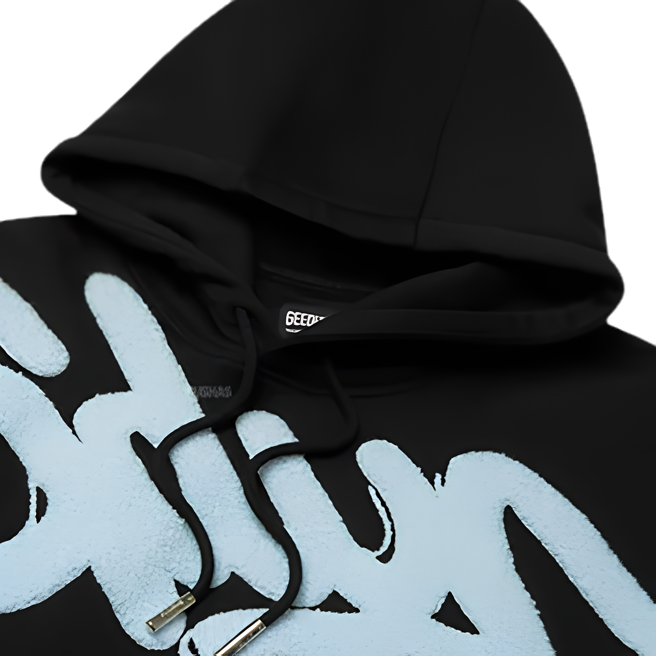 WearVista® Black/Blue Hoodie
