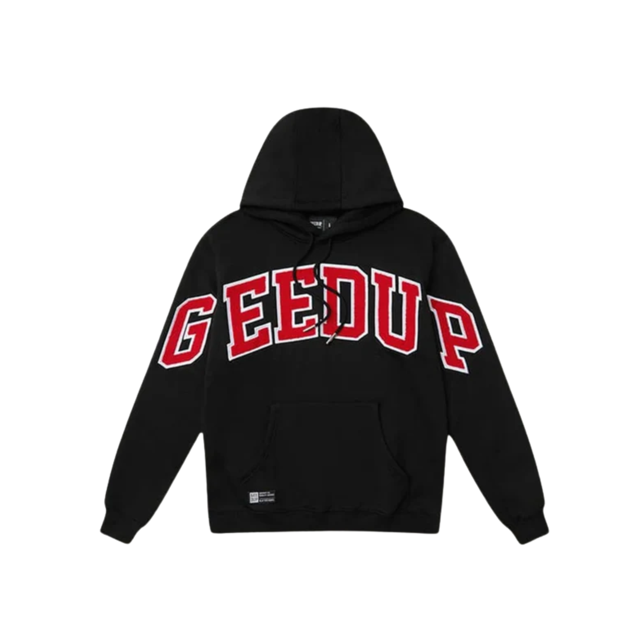 WearVista® Black/Red Hoodie