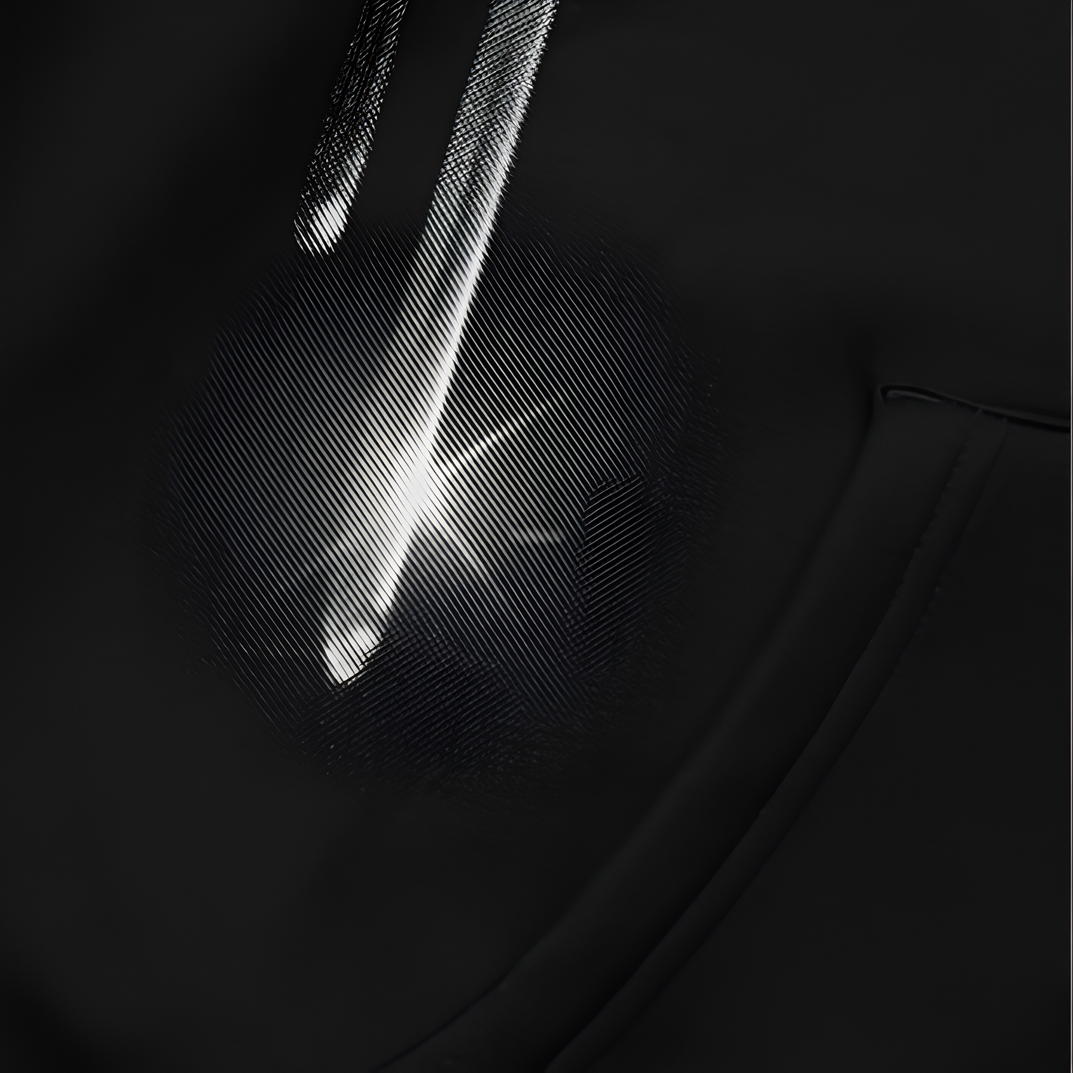 WearVista® Black/Silverprint Hoodie