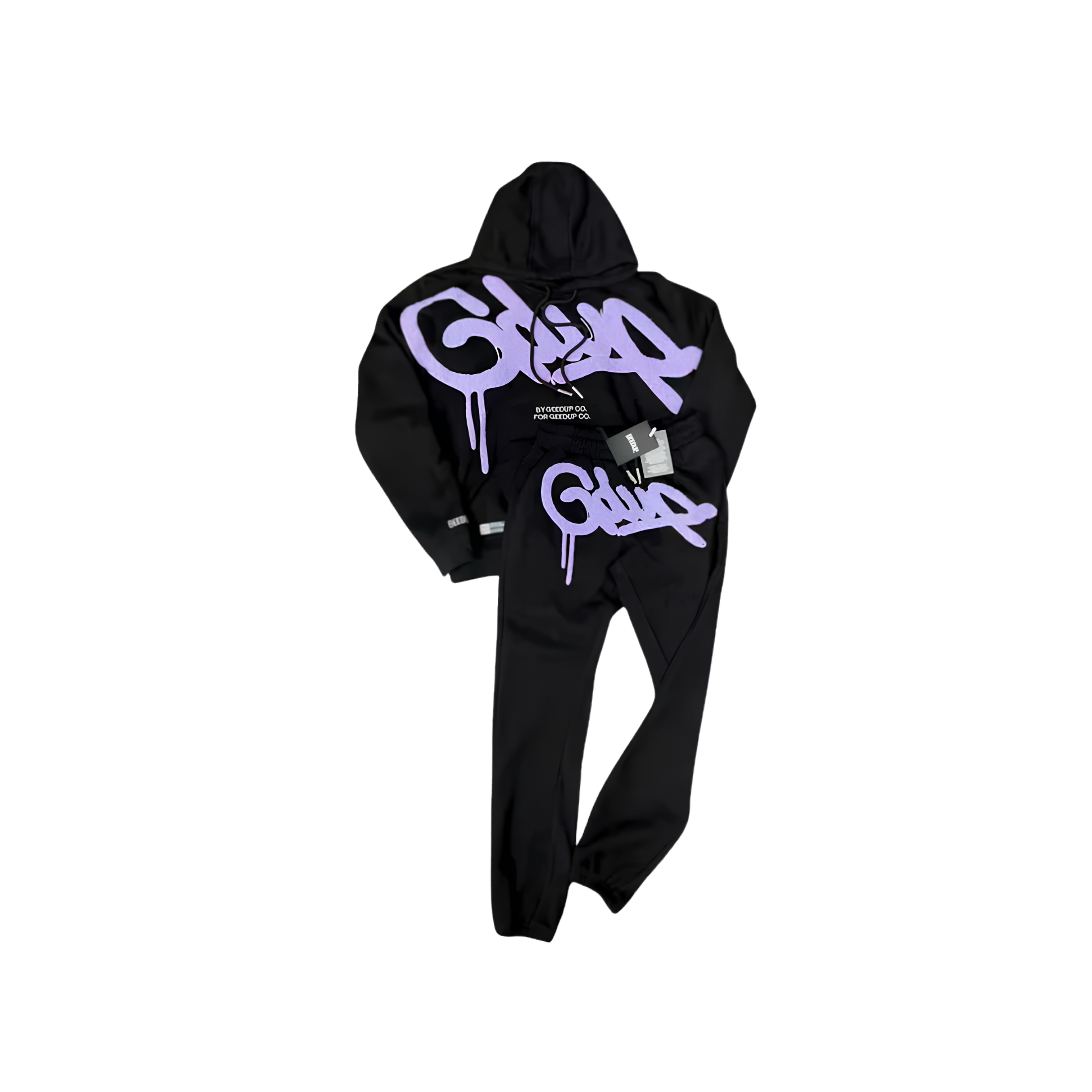WearVista® Black/Purple Tracksuit