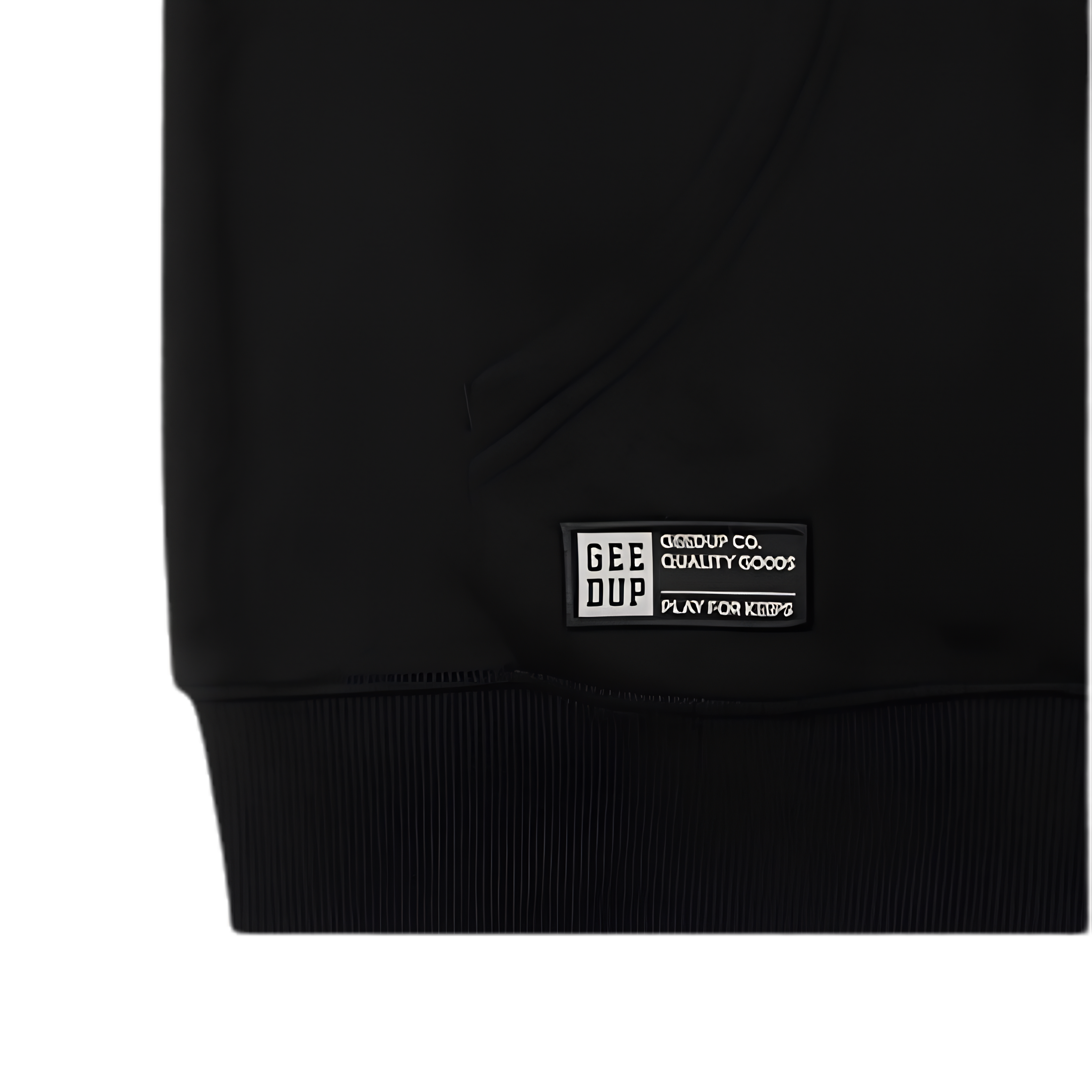 WearVista® Black/Red Hoodie