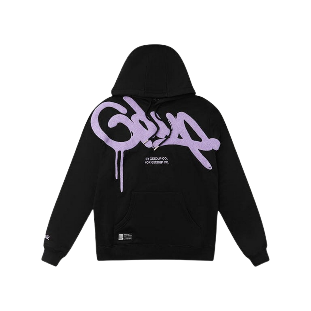WearVista® Black/Purple Hoodie