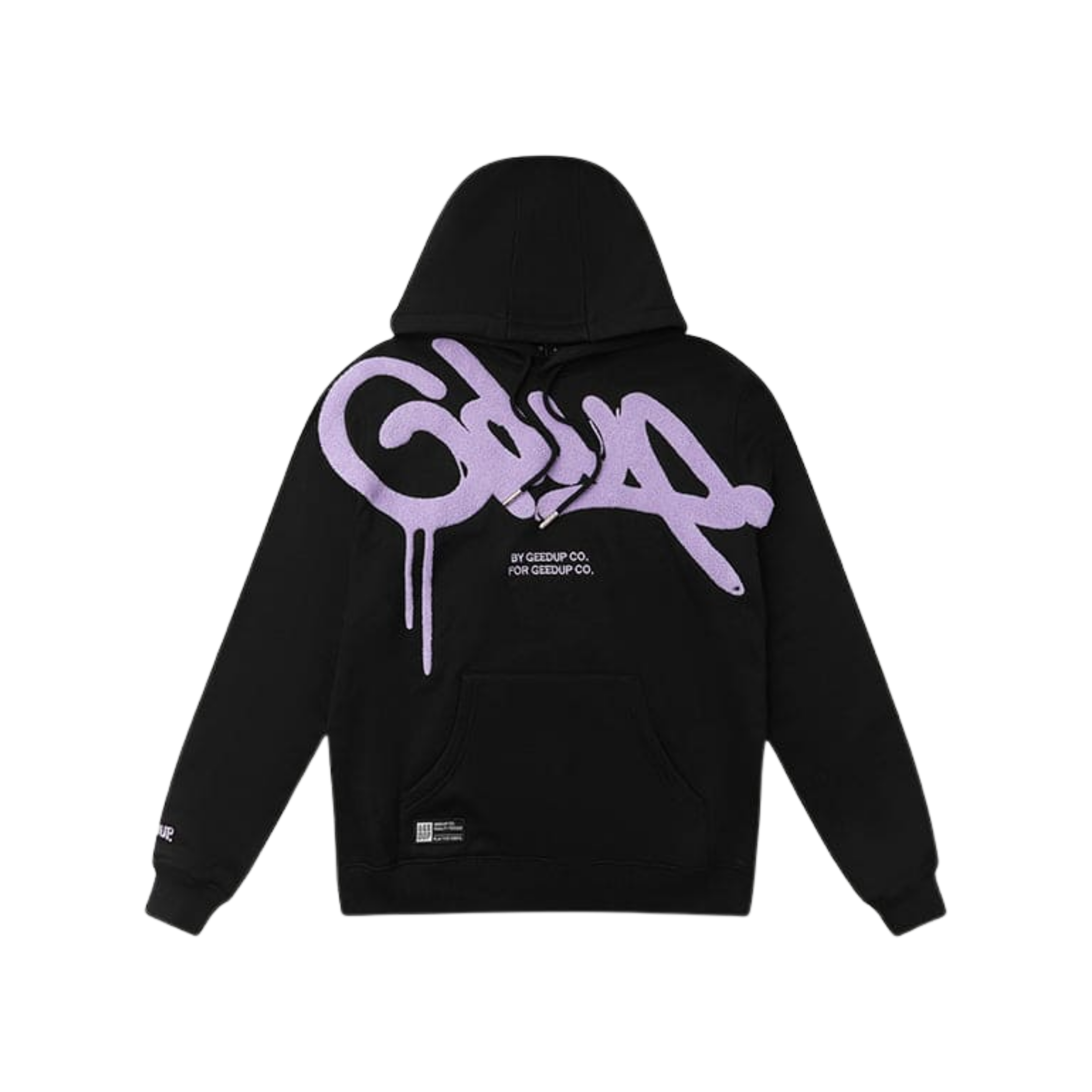 WearVista® Black/Purple Hoodie