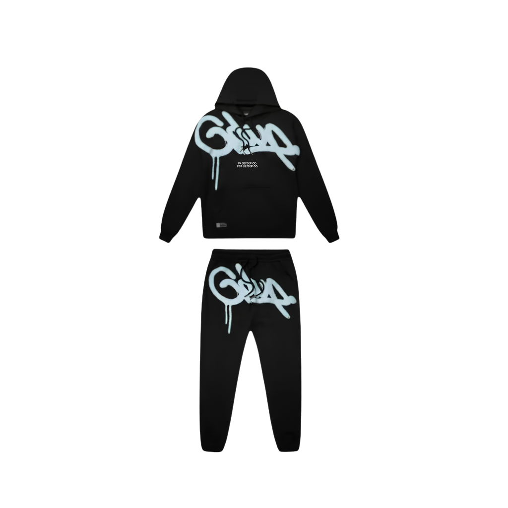 WearVista® Black/Blue Tracksuit