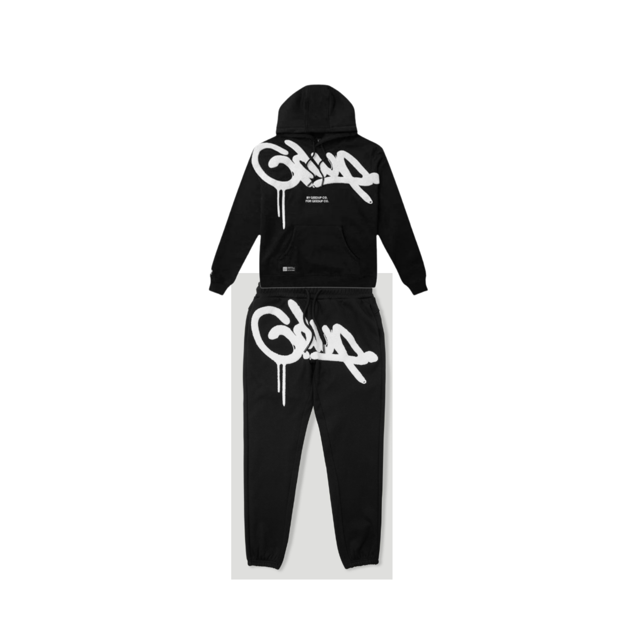 WearVista® Black/White  Tracksuit